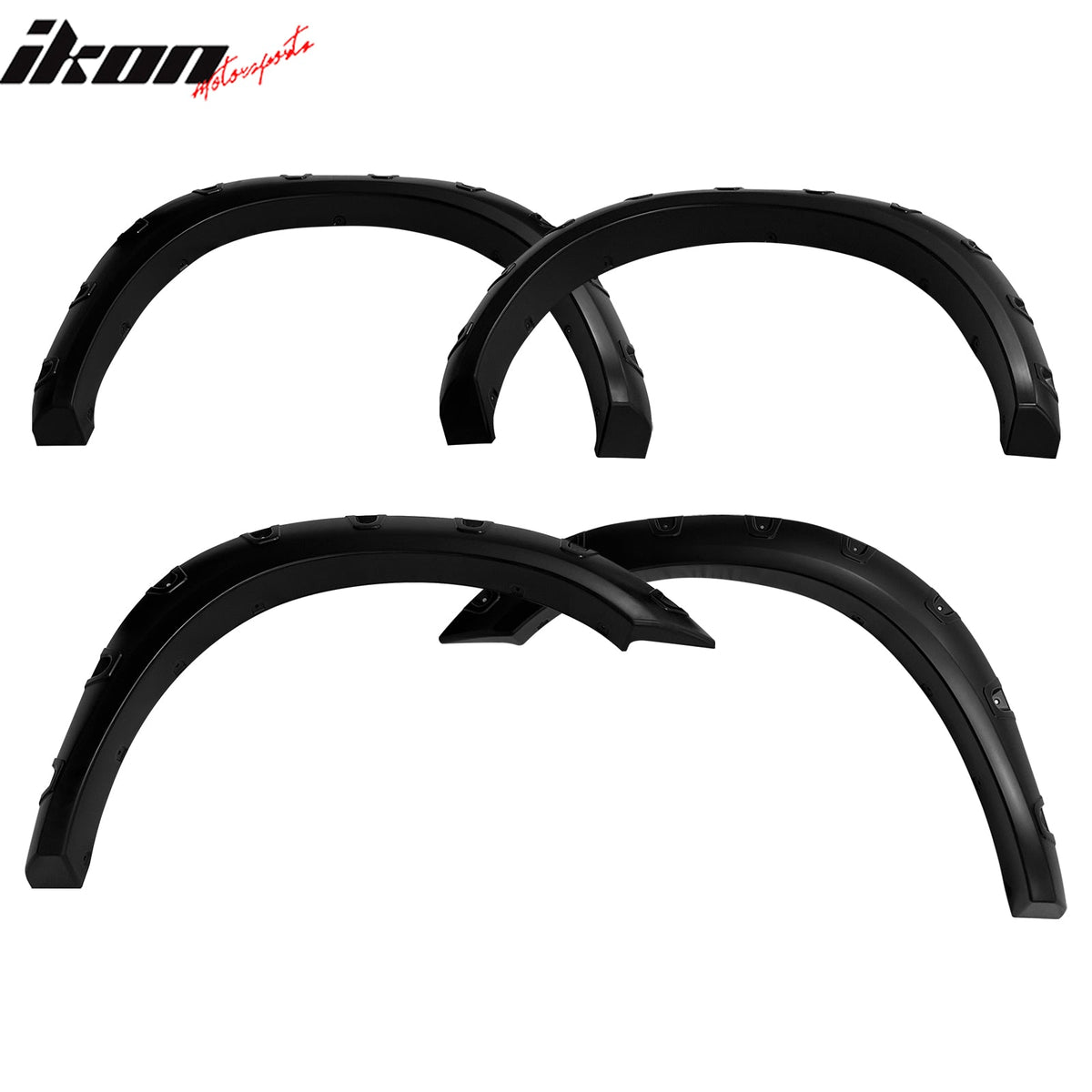 2020-2022 Ram 2500 Pocket Style Fender Flares Wheel Arch Cover PP 4PCS