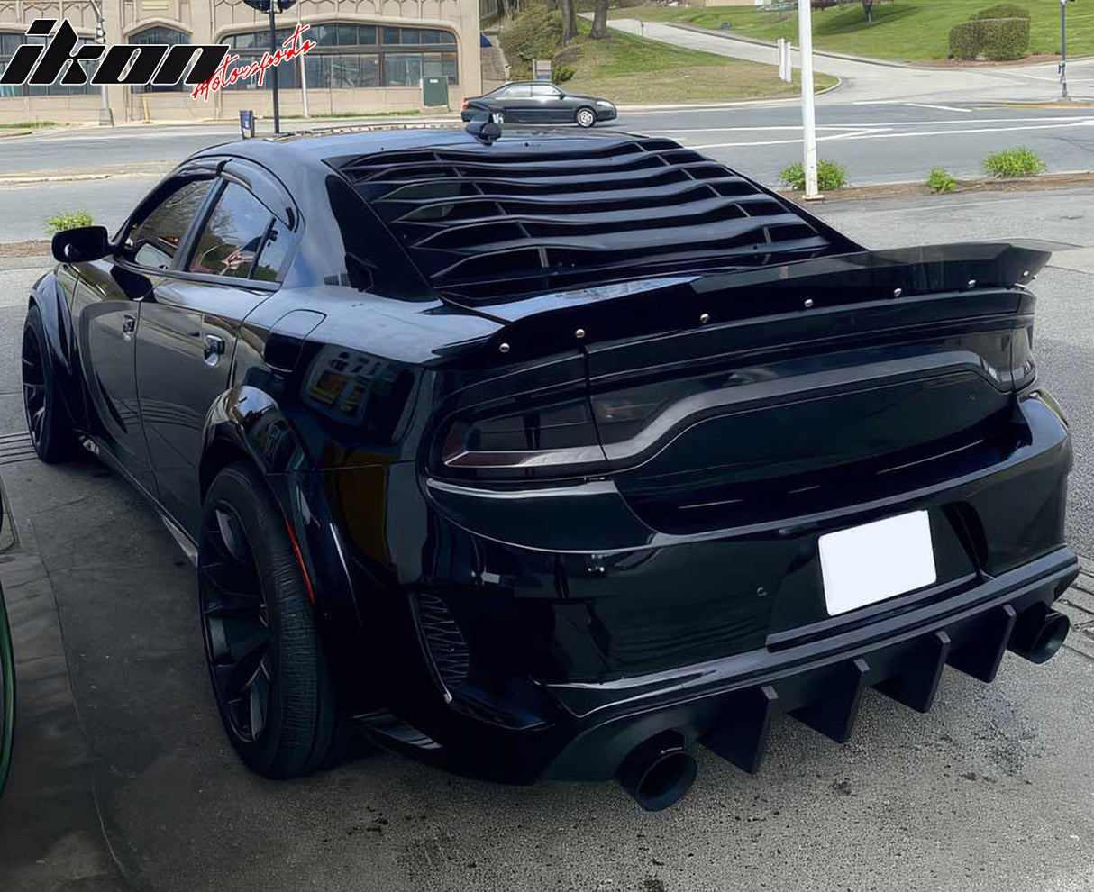 2020-2023 Dodge Charger Widebody Bumper Cover Rear Lip Diffuser PP
