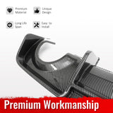 2020-2023 Dodge Charger Widebody Rear Diffuser Carbon Fiber Print