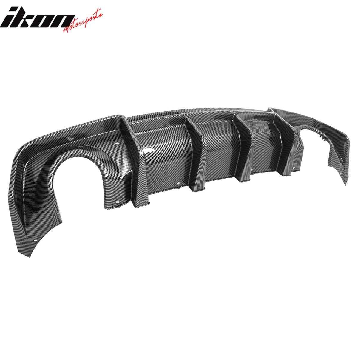 2020-2023 Dodge Charger Widebody Rear Diffuser Carbon Fiber Print