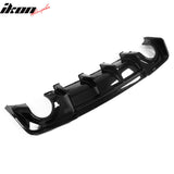 2020-2023 Dodge Charger Widebody Rear Diffuser Gloss Black Bumper Lip
