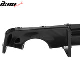 2020-2023 Dodge Charger Widebody Rear Diffuser Gloss Black Bumper Lip