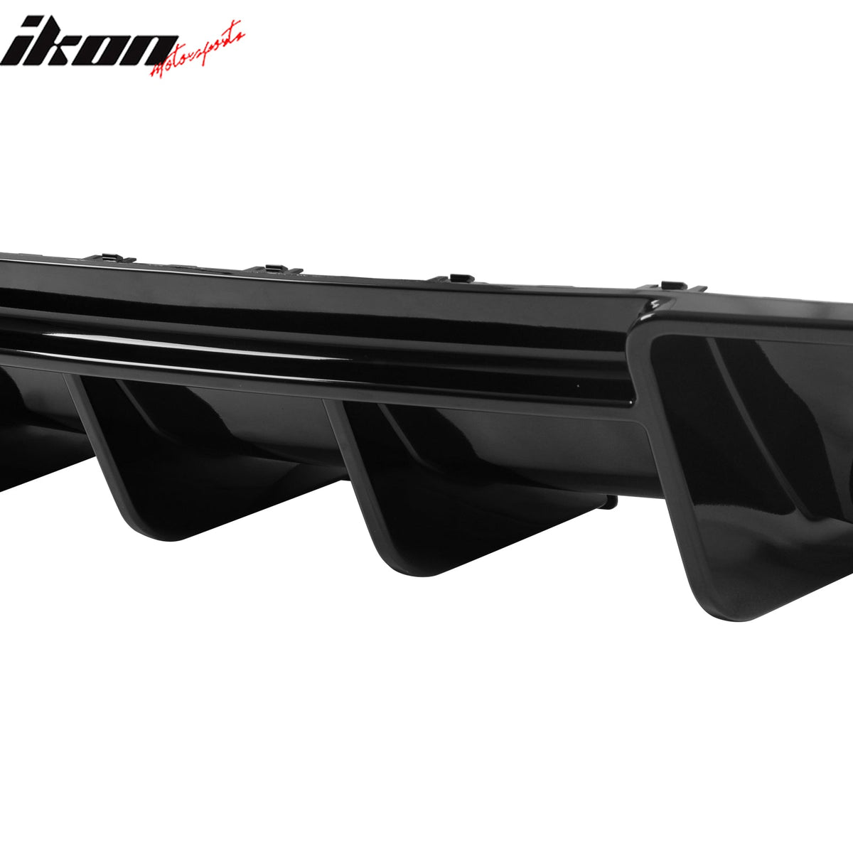 2020-2023 Dodge Charger Widebody Rear Diffuser Gloss Black Bumper Lip