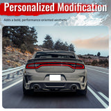 20-23 Dodge Charger Widebody Rear Diffuser OE Style Gloss Black