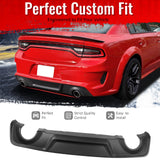 20-23 Dodge Charger Widebody Rear Diffuser OE Style Matte Black