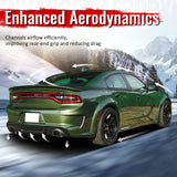 20-23 Dodge Charger Widebody Rear Diffuser OE Style Matte Black