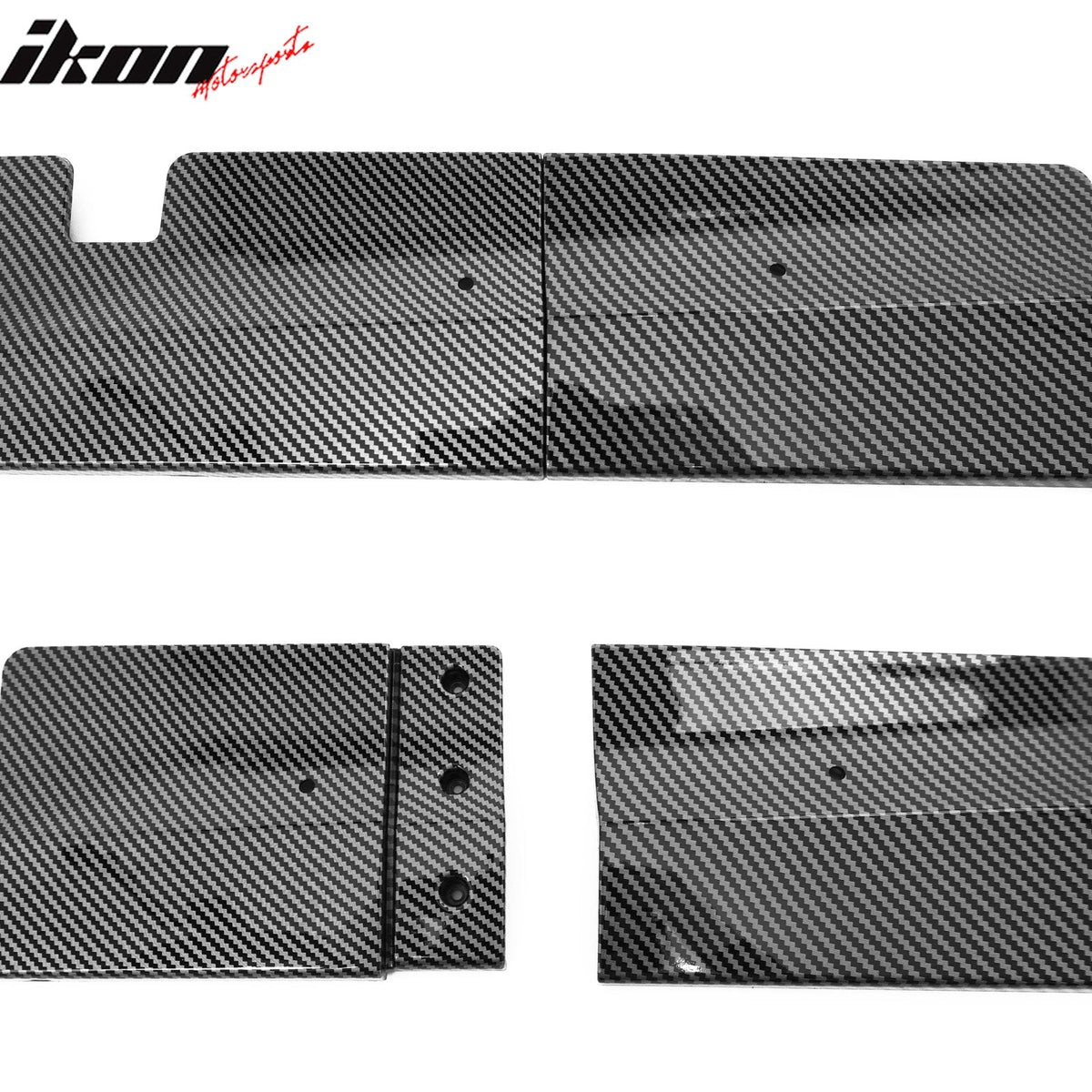 20-23 Dodge Charger Widebody Side Skirts Carbon Fiber Print Extension