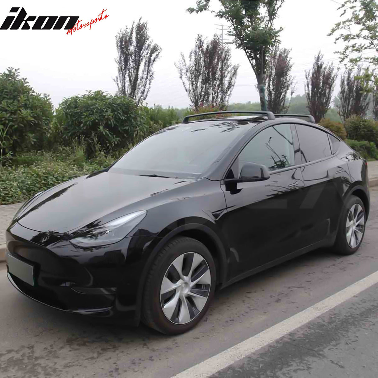 2020-2024 Tesla Model Y Roof Rack Luggage Carrier Cross Bar Aluminum