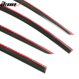 2020-2024 Tesla Model Y Smoke Acrylic Window Visors Deflectors 4PCS