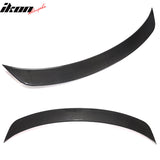 2020-24 Tesla Y Sedan 4-Door IKON Black Rear Spoiler Wing Carbon Fiber