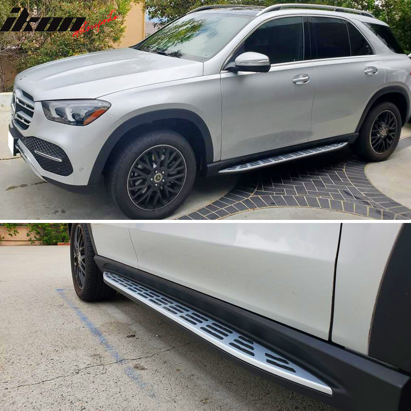 2020-2025 Benz W167 V167 GLE-Class OE Style Running Boards Nerf Bars