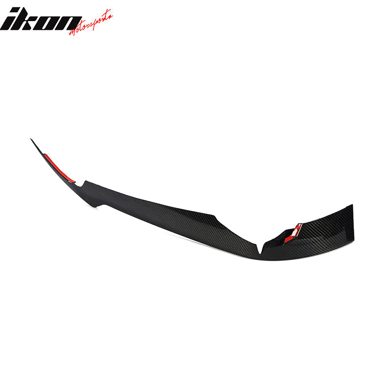 2020-2025 Chevrolet Corvette IKON Front Canard Splitter Carbon Fiber