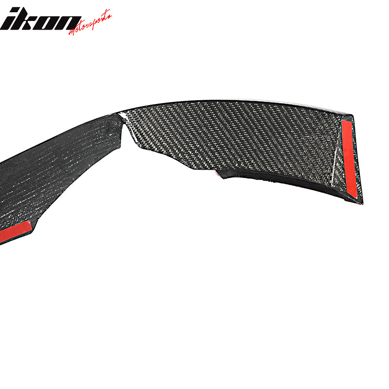 2020-2025 Chevrolet Corvette IKON Front Canard Splitter Carbon Fiber