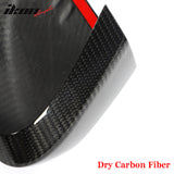 2020-2025 Chevy Corvette IKON Gloss Black Mirror Cap Dry Carbon Fiber