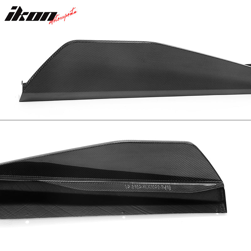 2020-2025 Chevy Corvette C8 5VM Style Carbon Fiber CF Side Skirts 2PCS