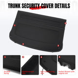 Cargo Cover for Mazda CX-30 2020-2026 Non-Retractable Rear Trunk Shield