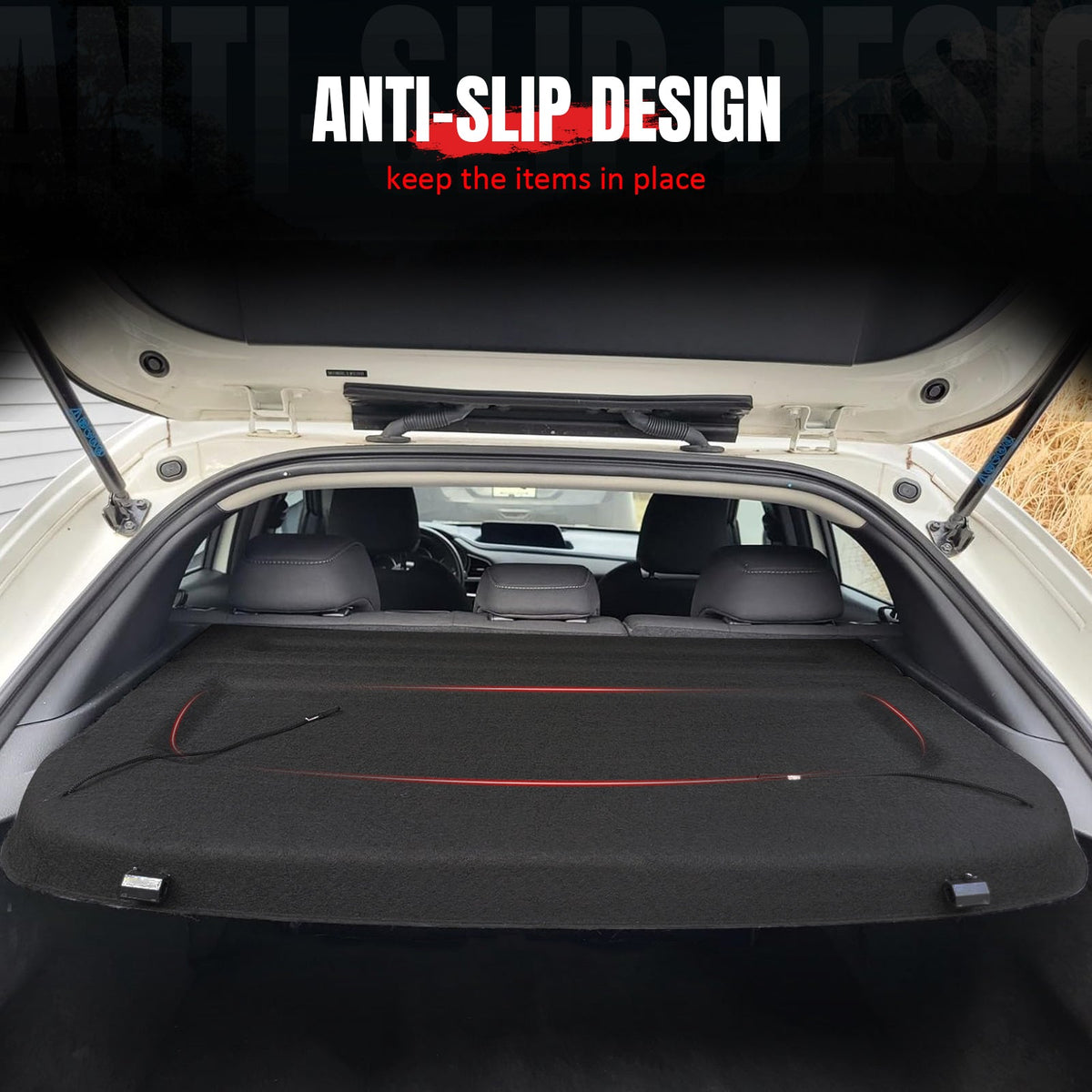 Cargo Cover for Mazda CX-30 2020-2026 Non-Retractable Rear Trunk Shield