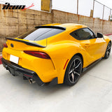 2020-2025 Toyota Supra GR MK5 TRD Style Matte Black Trunk Spoiler ABS