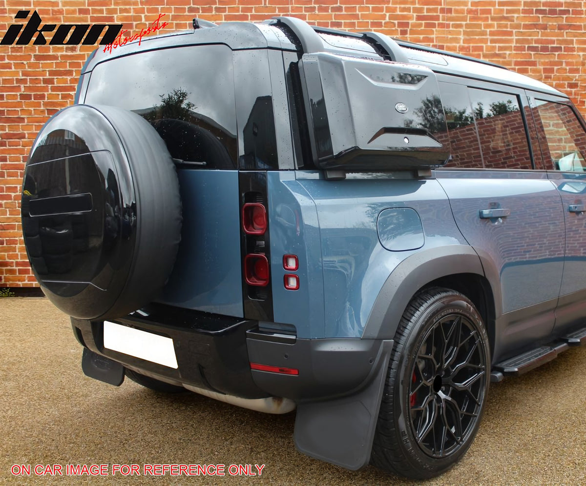 Spare Tire Cover for Land Rover Defender 2020-2026 Carbon Fiber Print PVC