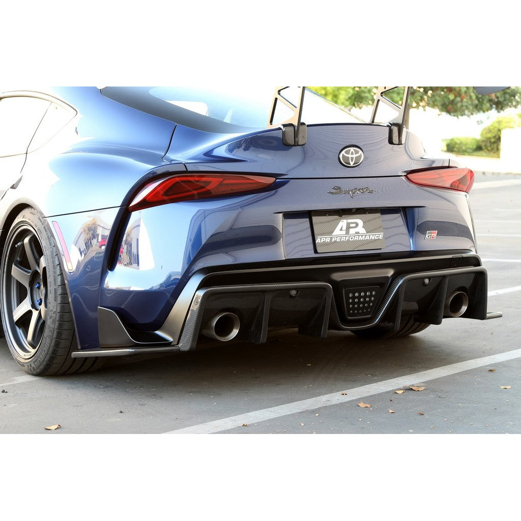 Toyota Supra A90/91 Carbon Fiber Rear Diffuser 2020-2023