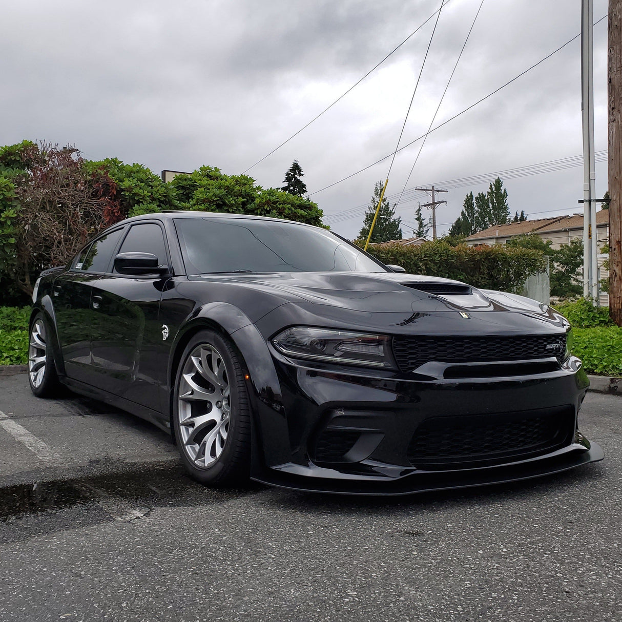 Charger 20-23 Widebody Splitter Extension