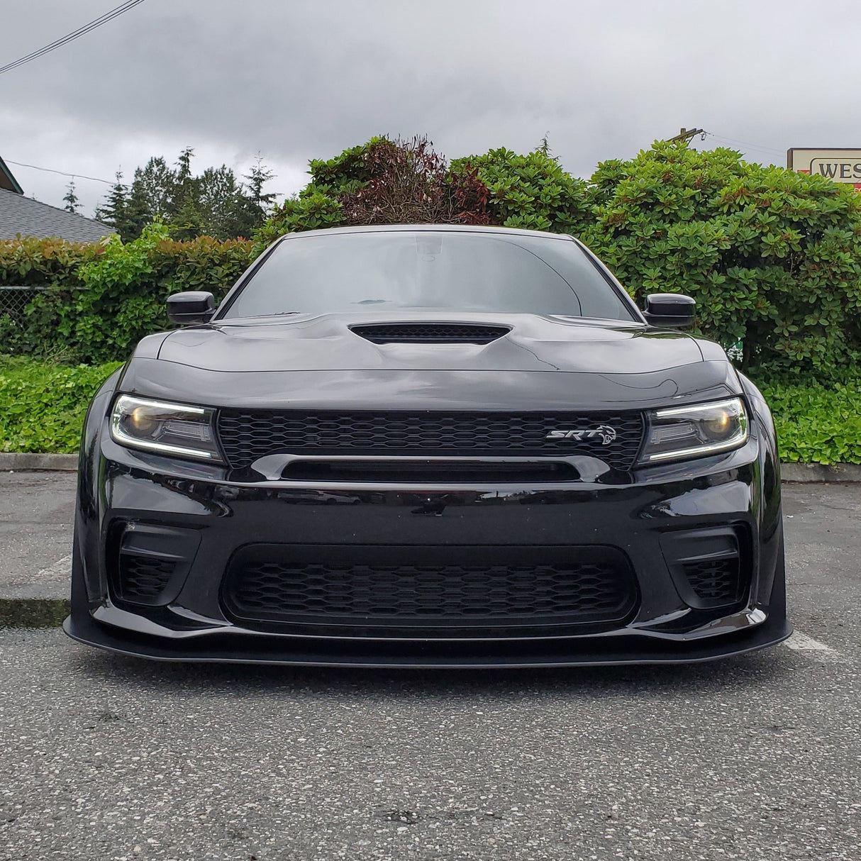 Charger 20-23 Widebody Splitter Extension