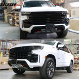 2021-2023 Chevy Tahoe Suburban Gloss Black Front Bumper Upper Grille