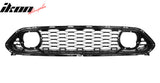 2021-2023 Ford Mustang Mach 1 Car Front Grille Black W/ LED Lamp ABS