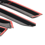 2021-2023 Hyundai Elantra Sedan Mugen Style Tape-On 4PCS Window Visors