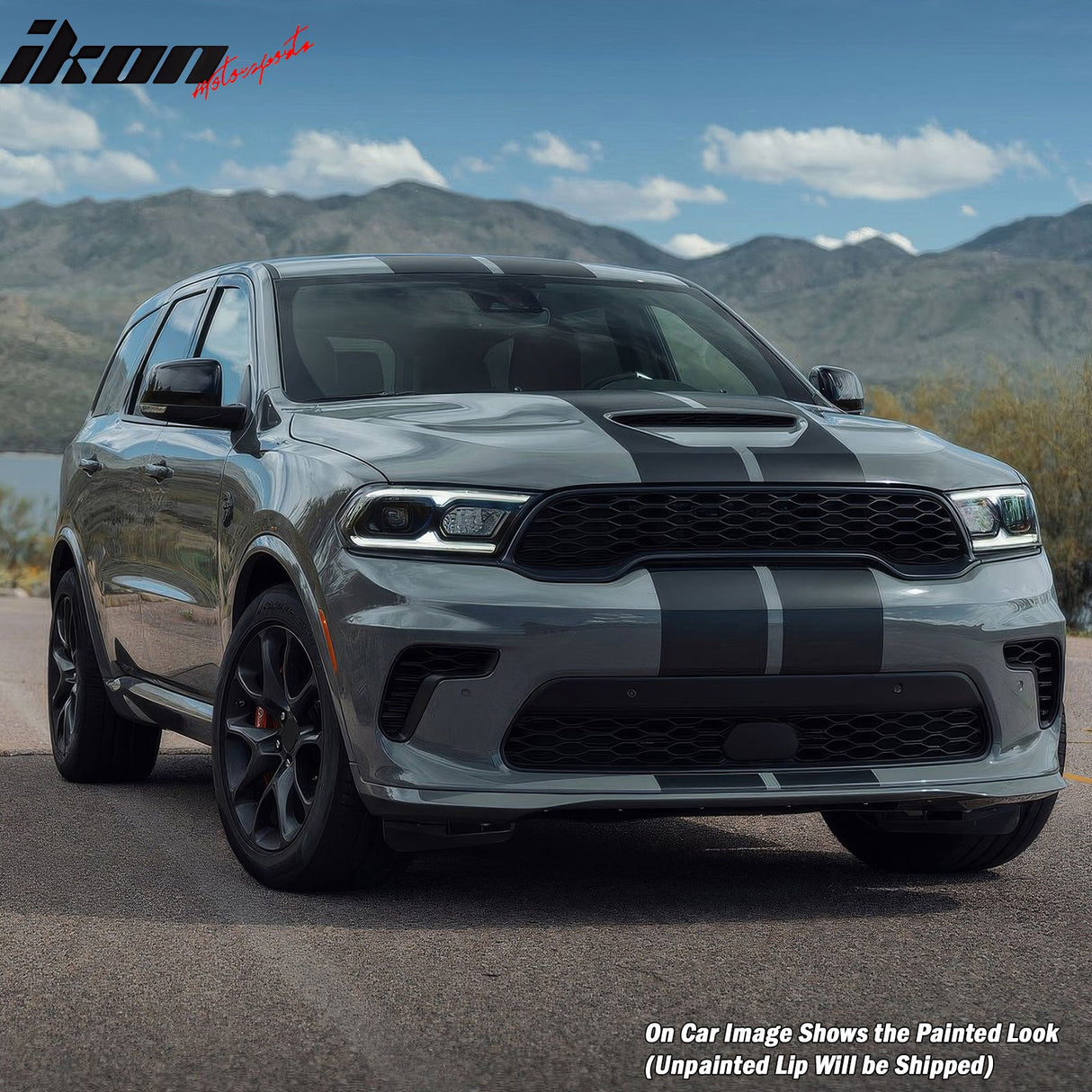2021-2024 Dodge Durango Front Lip 21+ Hellcat Style PP Splitter