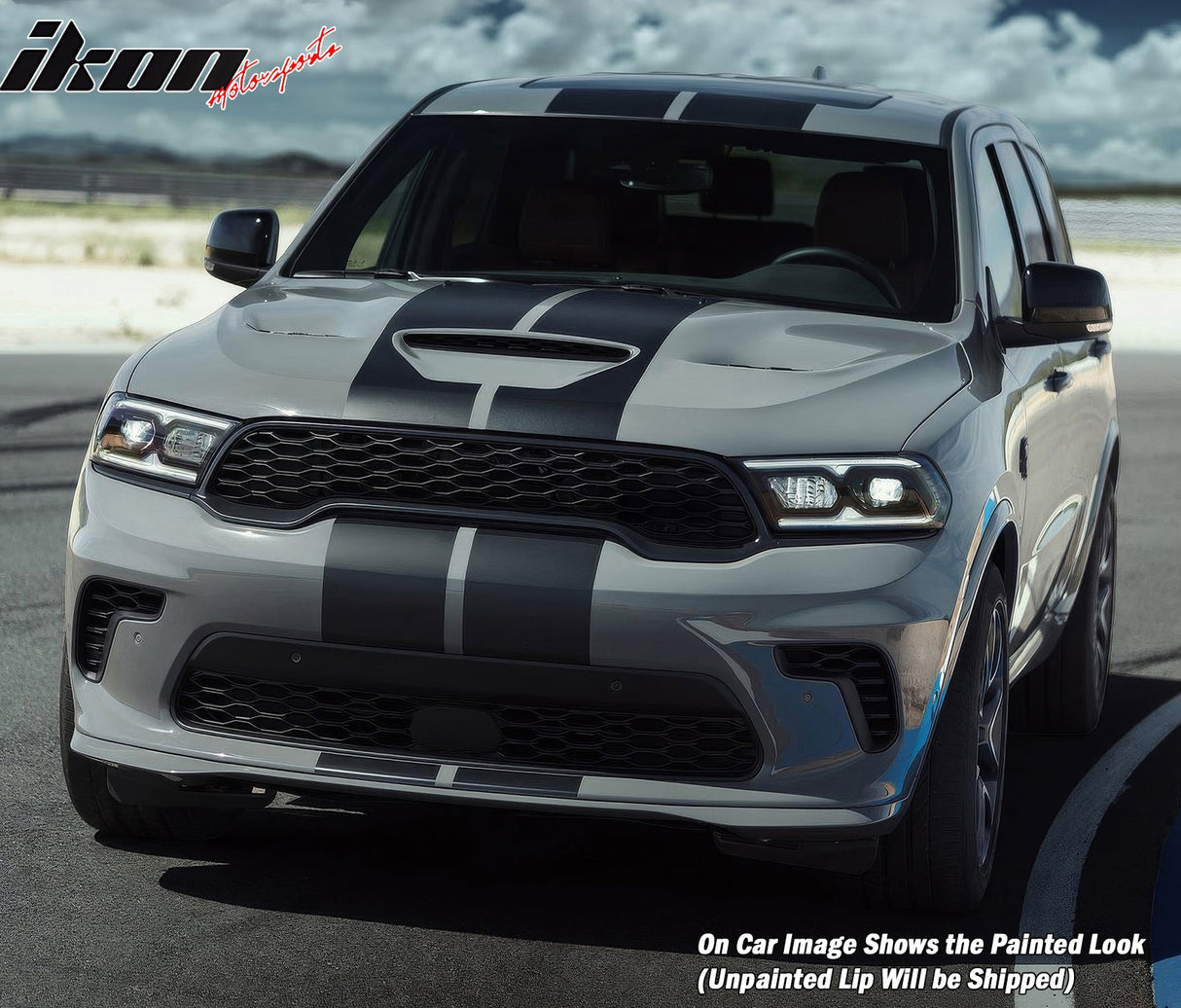 2021-2024 Dodge Durango Front Lip 21+ Hellcat Style PP Splitter