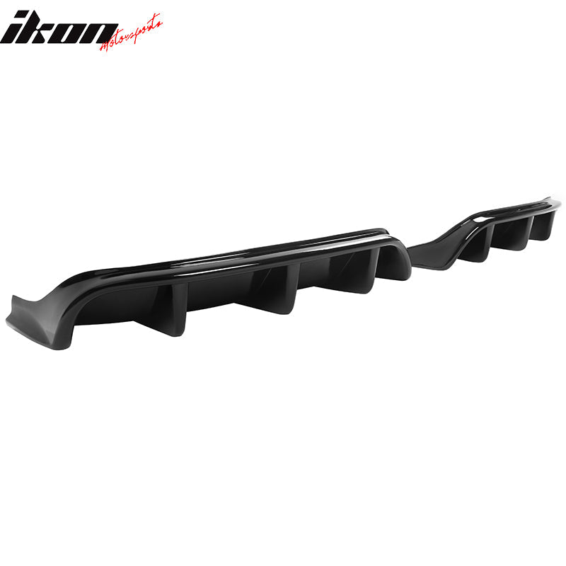 2021-2024 Ford Mustang Mach-E GT Gloss Black Rear Bumper Lip Diffuser