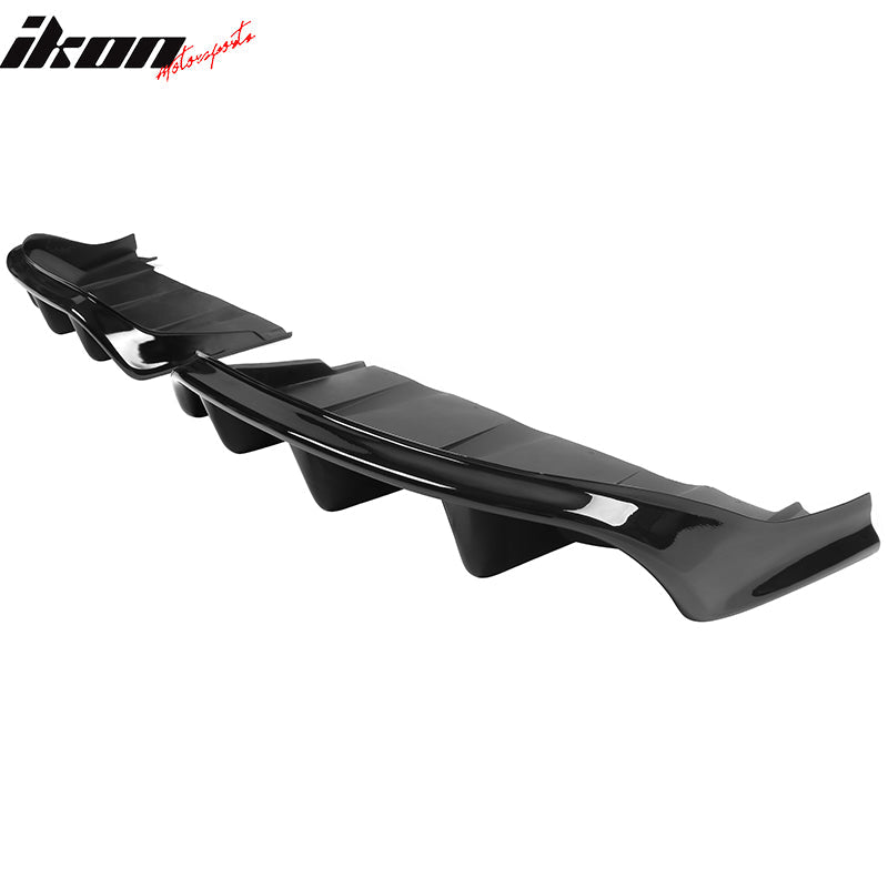 2021-2024 Ford Mustang Mach-E GT Gloss Black Rear Bumper Lip Diffuser
