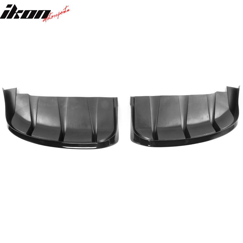 2021-2024 Ford Mustang Mach-E GT Gloss Black Rear Bumper Lip Diffuser