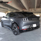 2021-2024 Ford Mustang Mach-E Gloss Black Side Skirts Rocker Panel PP