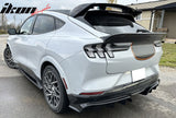 2021-2024 Ford Mustang Mach-E Gloss Black Side Skirts Rocker Panel PP