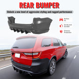 2021-2026 Dodge Durango Rear Bumper Cover W/ V1 Diffuser & Step Plate