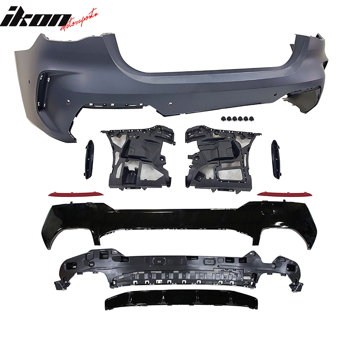 2021-2026 BMW G22 G23 430i/M440i Rear Bumper M440i Style Cover w/ Diffuser