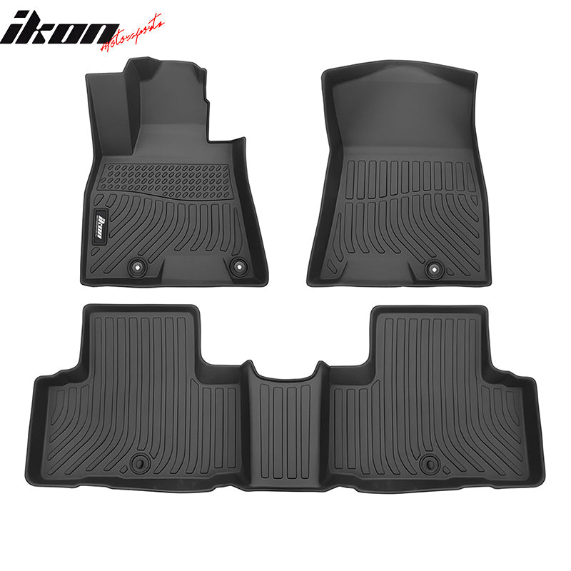 Car Floor Mat for 2021-2025 Genesis GV80 All Weather 3D Carpet TPE