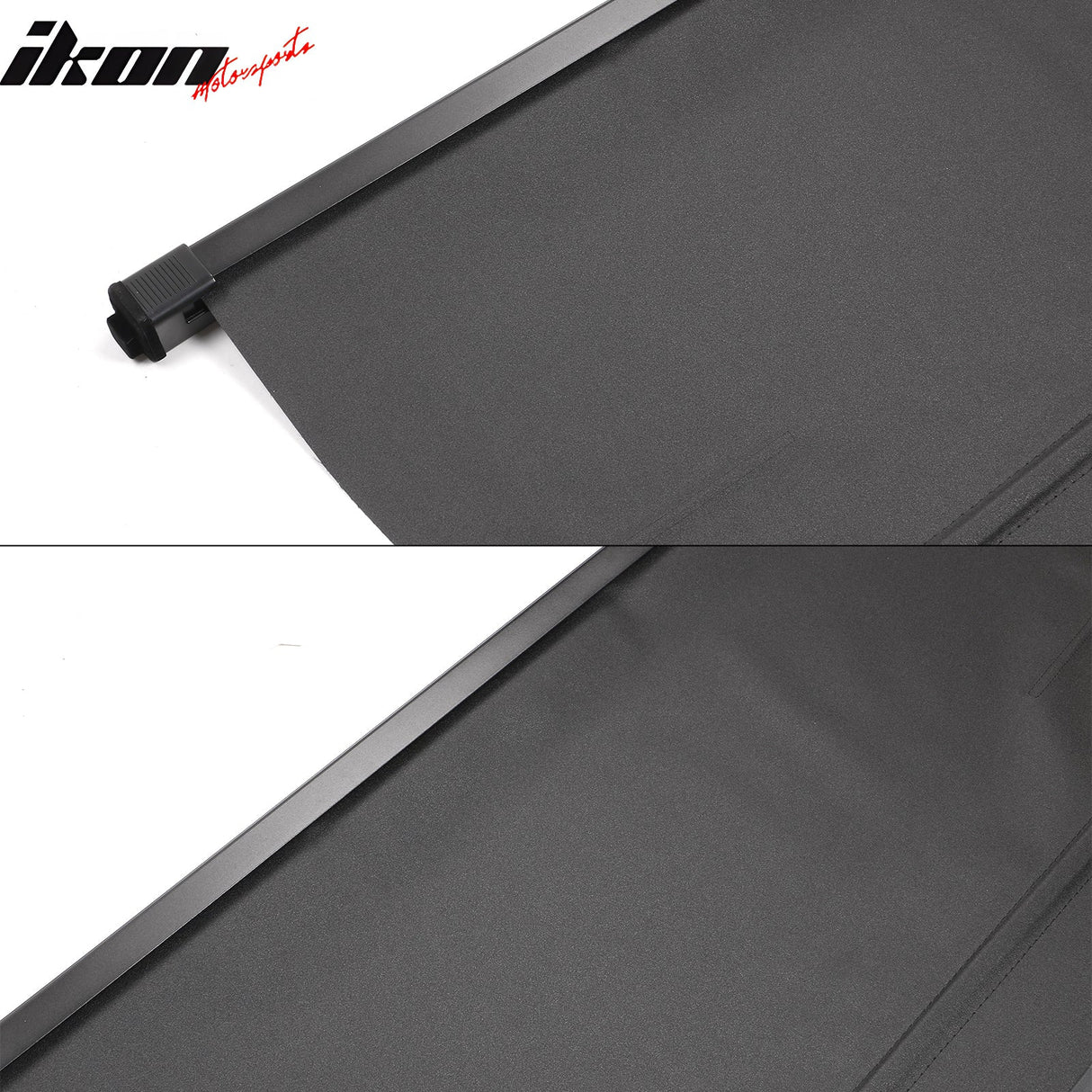 2021-2025 Nissan Rogue 4DR Black Rear Cargo Cover PVC Aluminum Rod