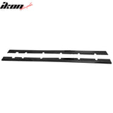 2020-2023 Dodge Charger Widebody Side Skirts Gloss Black Rocker Panel