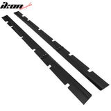 2020-2023 Dodge Charger Widebody Side Skirts Gloss Black Rocker Panel