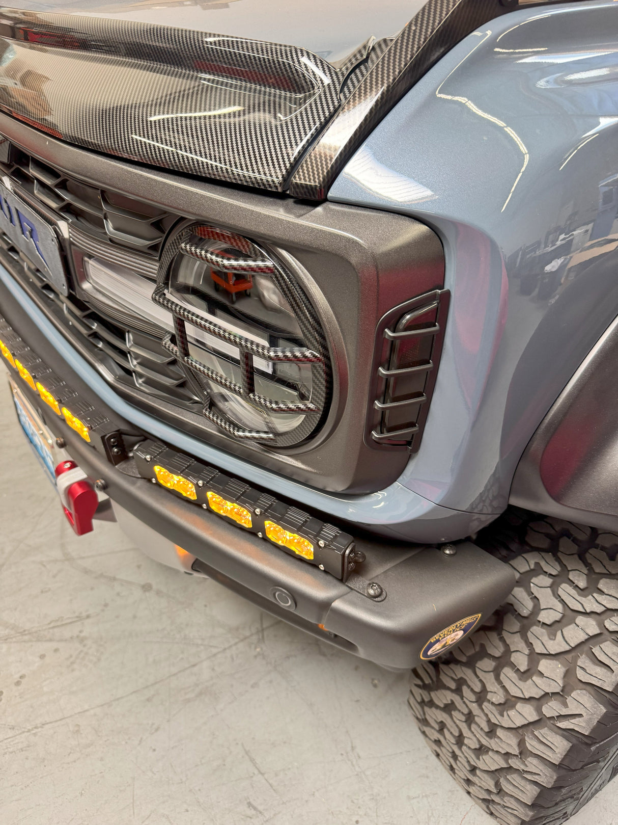 Bronco Raptor Lightbar XL kit 2021+