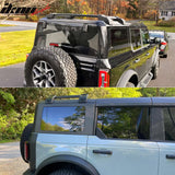 2021-2026 Ford Bronco 4-Door Roof Rack Cross Bars Aluminum ABS