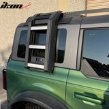 Foldable Side Mount Ladder for Ford Bronco 2DR 4DR 2021-2026 Aluminum ABS