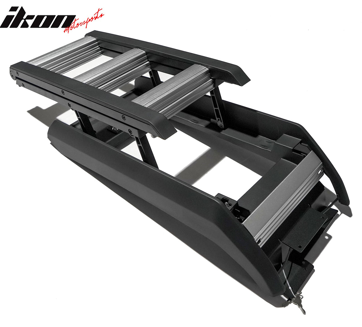 Foldable Side Mount Ladder for Ford Bronco 2DR 4DR 2021-2026 Aluminum ABS