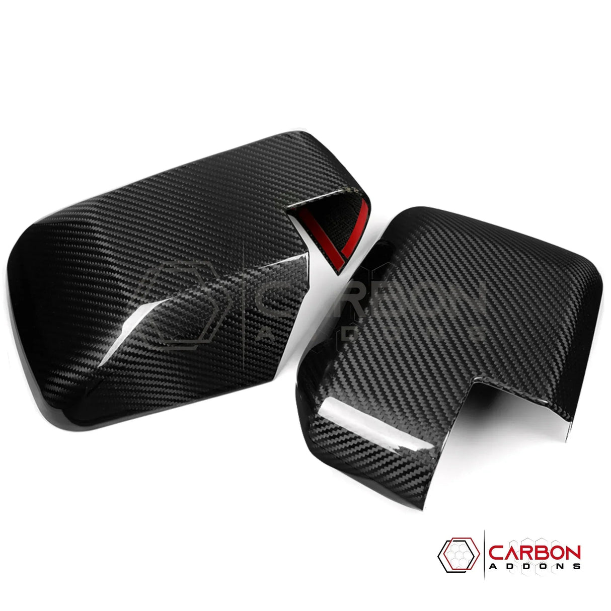 Real Carbon Fiber Mirror Cap Cover without Turn Signal for 2021+ Bronco