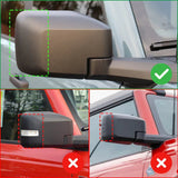 Real Carbon Fiber Mirror Cap Cover without Turn Signal for 2021+ Bronco