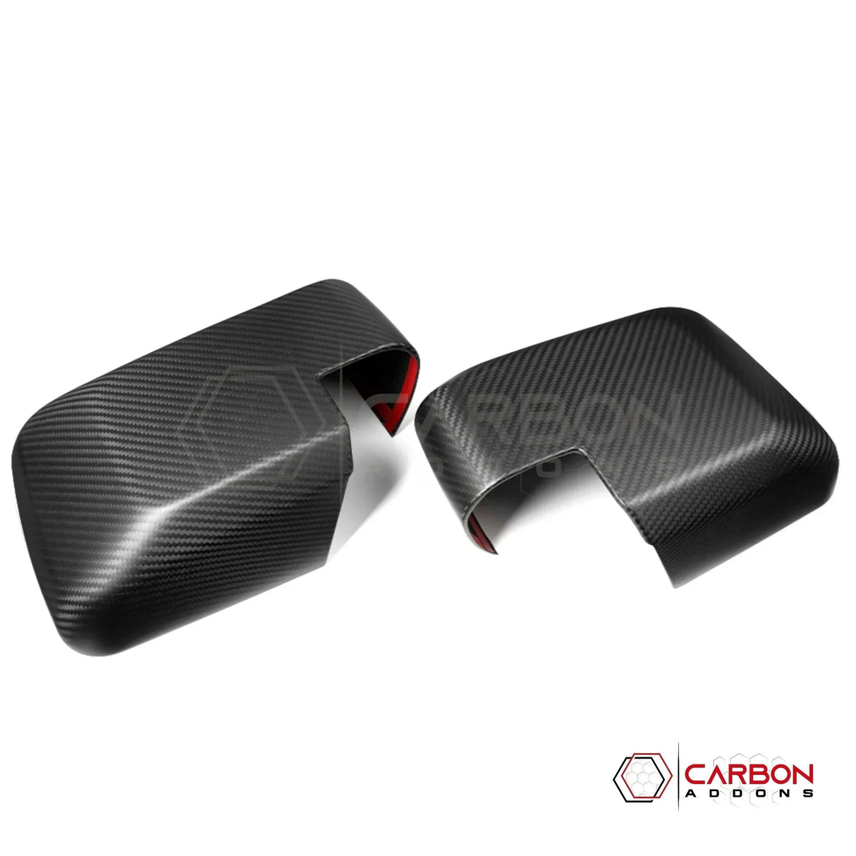 Real Carbon Fiber Mirror Cap Cover without Turn Signal for 2021+ Bronco