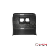 Real Carbon Fiber Rear Center Console A/C Vent Trim Cover for 2021+ Ford F-150